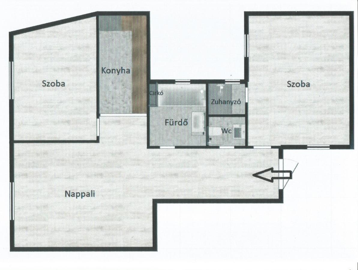 Apartment With 2 Bedrooms Near Gellert Thermal Bath Βουδαπέστη Εξωτερικό φωτογραφία